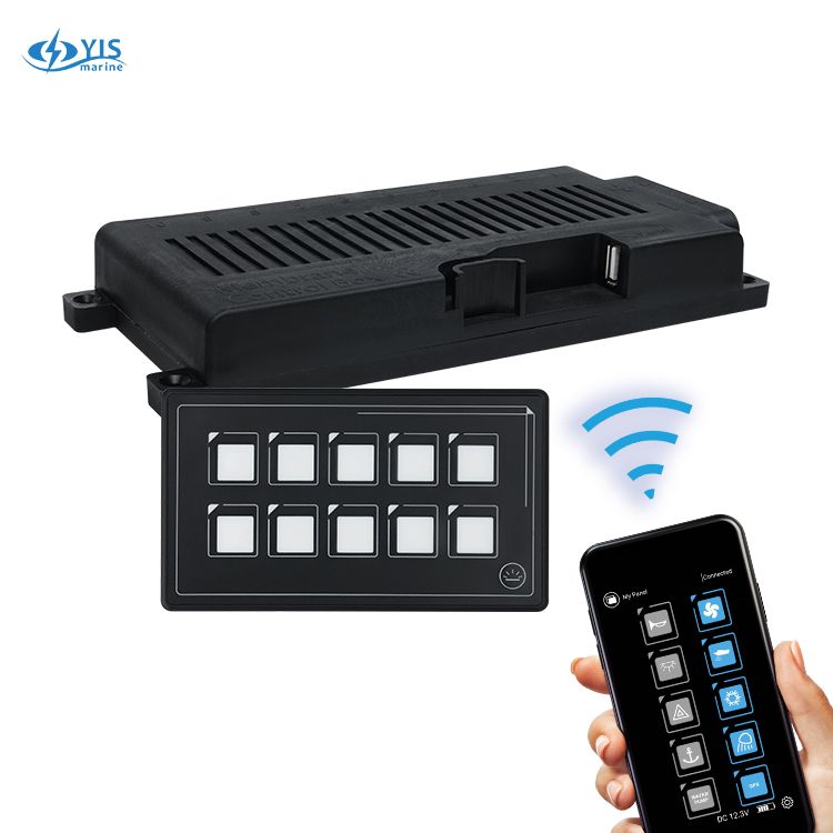 KAOLALI Schaltpanel 12V/24V Kippschalter 5 Gang IP65 Wasserdicht 4.2A Dual USB Ladegerät Zigarettenanzünder Buchse LED Wippschalter für Boot Wohnmobil Auto Fahrzeuge LKW Yacht (Grün KAOLALI Schaltpanel 12V/24V Kippschalter 5 Gang IP65 Wasserdicht 4.2A Dual USB Ladegerät Zigarettenanzünder Buchse LED Wippschalter für Boot Wohnmobil Auto Fahrzeuge LKW Yacht (Grün