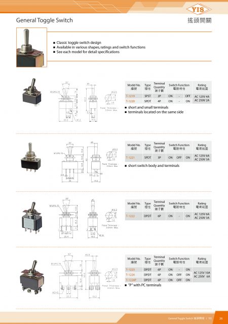 General Toggle Switch