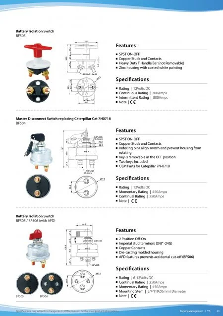 Battery lsolation Switch