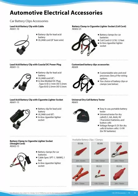 Car Battery Clips Accessories