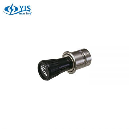 UYYE Tappo Antipolvere Per Accendisigari Auto In Alluminio Billet - Pulsante Bandiera Americana, Accessorio Universale 12V