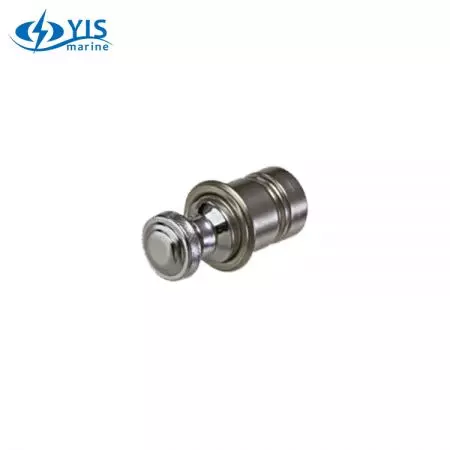 Tête de briquet de voiture à bouton chromé avec protection - AL304-Tête de briquet de voiture à bouton chromé avec protection