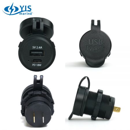 Switch Mount PD 18W USB Type-C 充電器