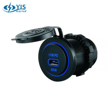 PD 45W USB Typ C-laddare - AS237 PD Typ C 12V USB-laddare