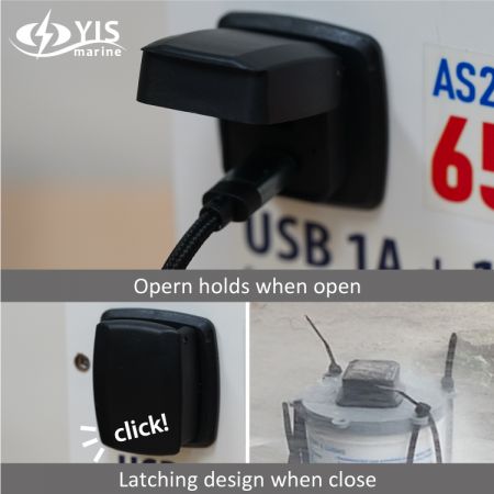 AS239 Защелкивающийся дизайн при закрытии - класс защиты IP66