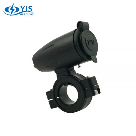 CurvMount Handle Bar Mount Sockets - AS251P-AS212 power outlet with CurvMount case