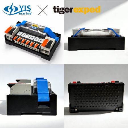 YIS x tigerexped tigerfuse Connect 6 säkringsblock