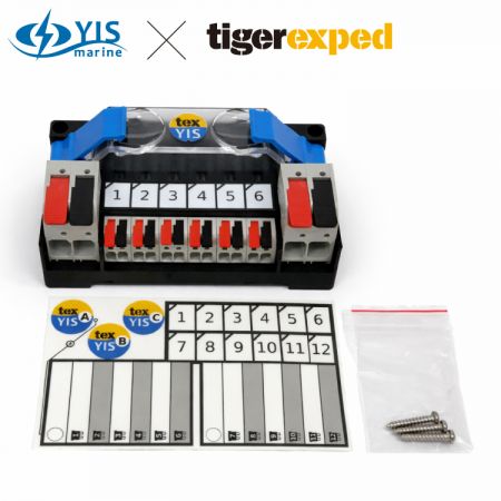 tigerfuse Connect 6 säkringsblock - Tillbehör