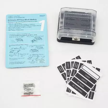 блоки предохранителей и держатели