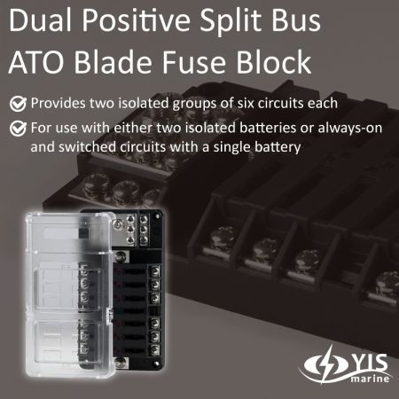 Bloco de Fusíveis de Divisão BF277D da YIS Marine