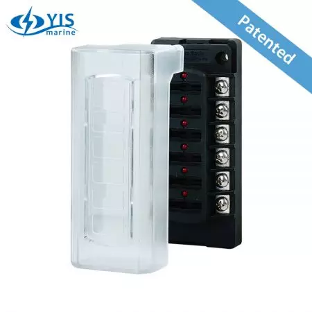 Compact Design Independent Source Blade Fuse Blocks - Independent Source Fuse Block