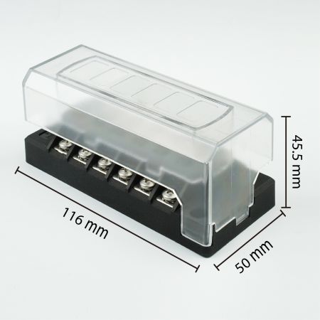 Independent Source Fuse Block-Size with cover