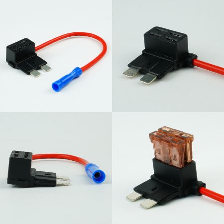 держатель предохранителя в линию