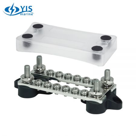 Dual Bus Bars - 6P (with cover)