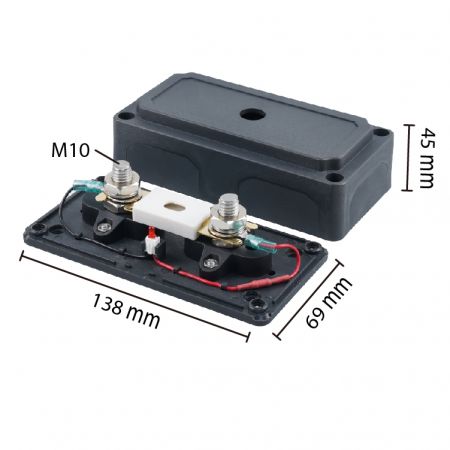 batterimonterad säkringsbox