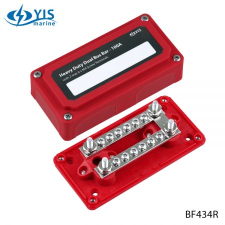 BF434R-Hochleistungs-Doppelsammelschienen in modularer Bauweise mit Verbindungsglied