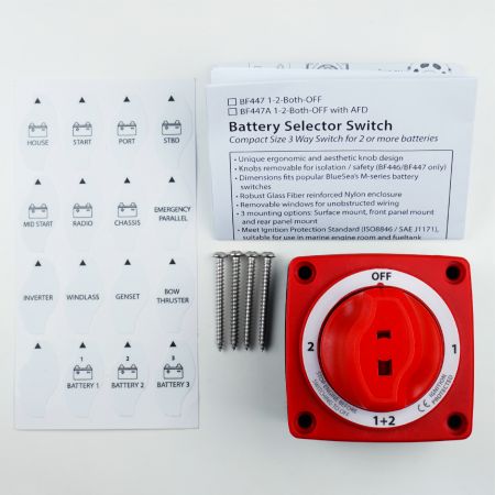 Interrupteur de batterie marin coupe arrêt fesfun® paquet de 2