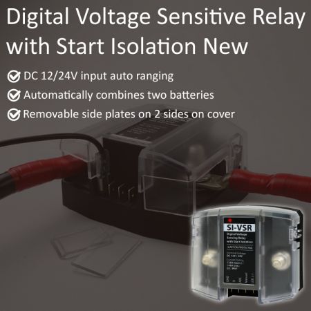 Relé Sensível à Tensão Digital (VSR) com Isolamento de Partida-BF453