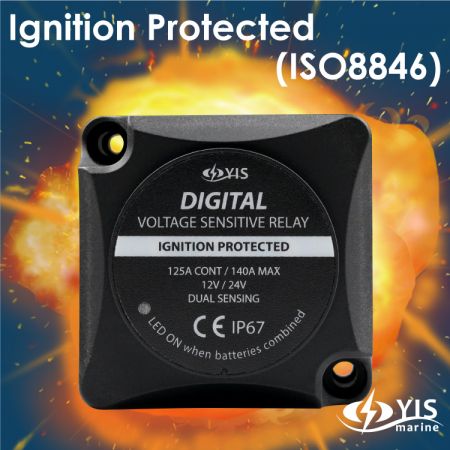 Digital Voltage Sensitive Relay-Ignition Protected