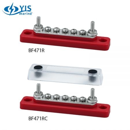 boot busbar 100A (basis in rood)