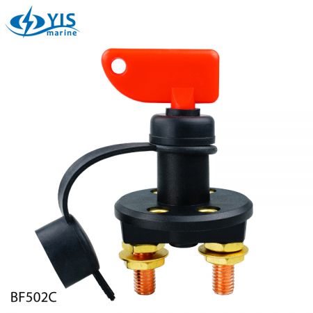 Выключатель изоляции батареи с водонепроницаемыми резиновыми крышками-BF502C