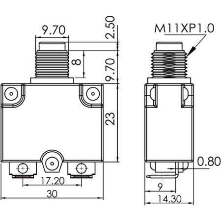 Dimensioni del prodotto