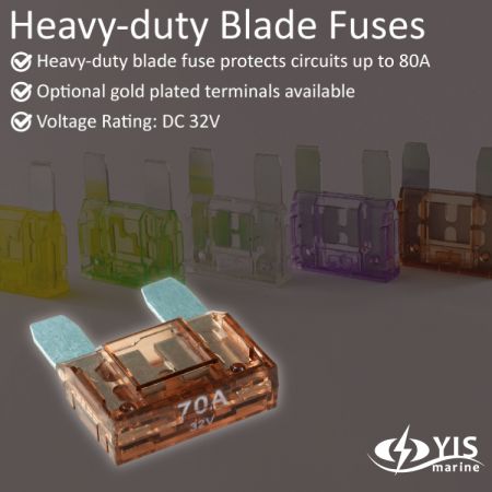 Heavy-duty Blade Fuses-Feature
