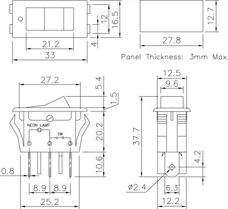 Product Dimensions