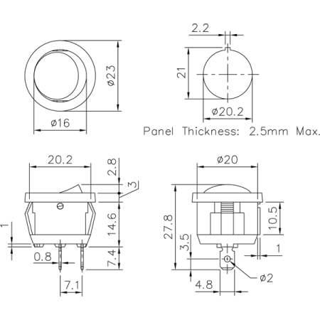 Product Dimensions