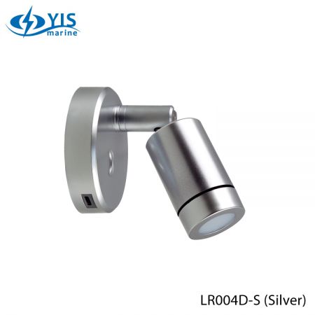 Nuova presa di ricarica USB Type-C PD18W sulla base (in plastica verniciata argento)