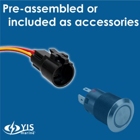 Ensemble de câbles à verrouillage pré-assemblé - PB-CA-4 Caractéristique