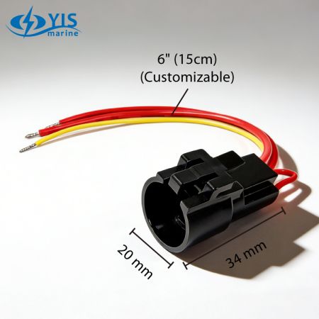 Ensemble de câbles à verrouillage pré-assemblé - PB-CA-4 Taille du produit