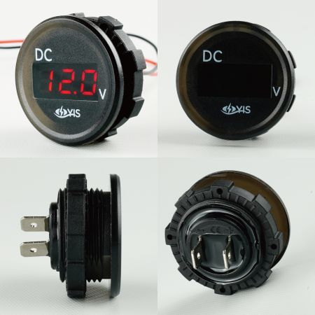 dc battery voltmeter
