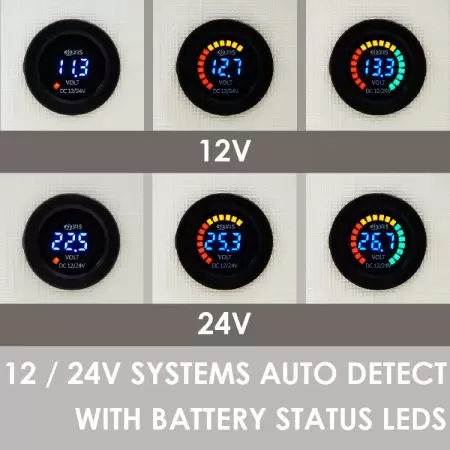 batteri displaymätare