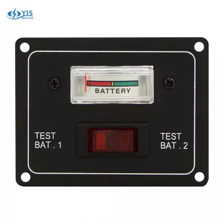 Indicateur de test de batterie avec interrupteur