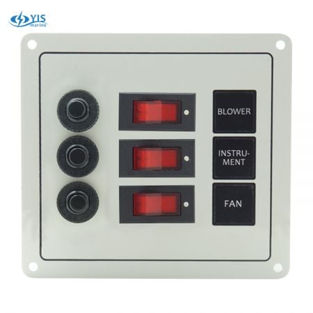 Panel de interruptores clásicos 3P