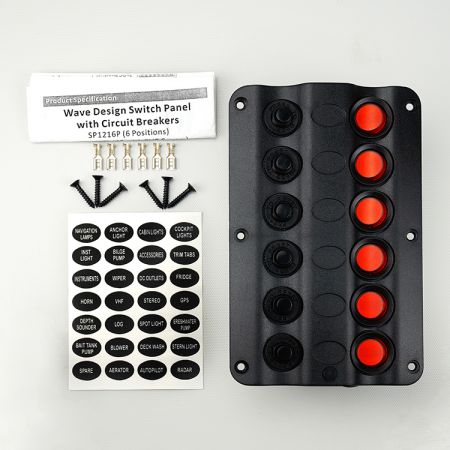 πάνελ διακόπτη βάρκας