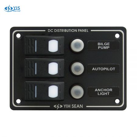 3P Water-resistant Switch Panel