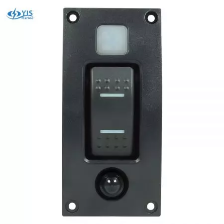 Böjd design enkel gren switchpanel - SP3331DT