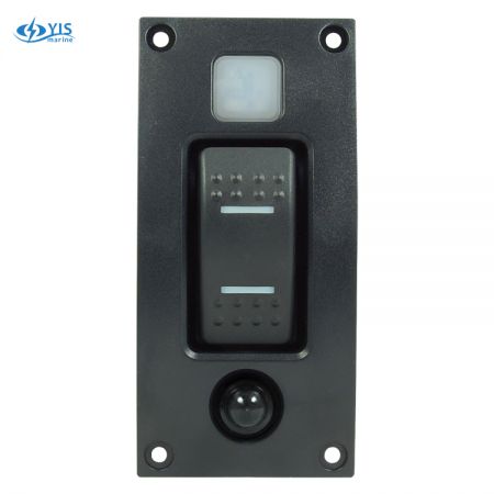 Pannello interruttore a ramo singolo con design curvo - SP3331DT
