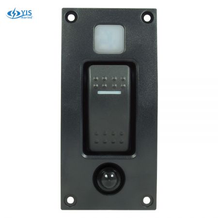Böjd design enkel gren switchpanel - SP3331ST