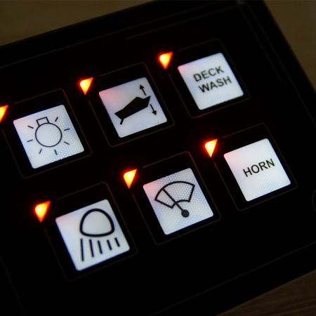 Nieuwe digitale membraan touch control panels (2019 - 4e generatie) - 2019/09/01 - Achtergrondverlichtingsmodule voor eenvoudige bediening in het donker