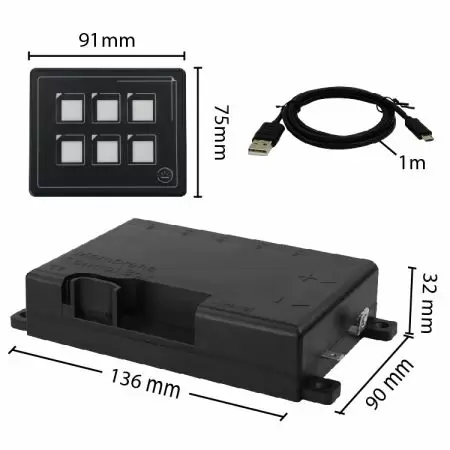 スリムスイッチパネル