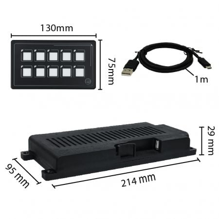 マリンデジタルスマートスイッチパネル