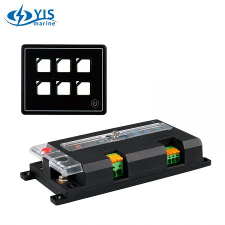 Digitalt Smart Switch Panel med verktygsfria spakaktiverade terminalblock (2025)