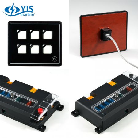 Pannello di commutazione intelligente digitale 6P