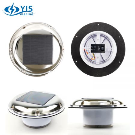 Ventilatore solare per roulotte e camper