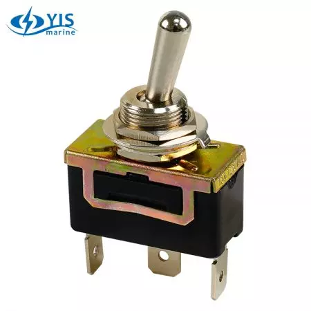 T-1327 3P SPDT Toggle Switch (Snabbterminal)