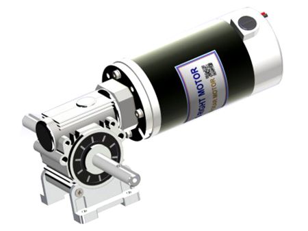 Moteur à Engrenage à Vis Sans Fin 12V - Couple élevé, Autobloquant - Choix De Vitesse : 10, 20, 30, 40, 100 RPM - Avec Encodeur - Pour Robots, Portails, Machines
