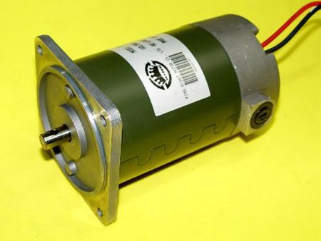 文吉電機120瓦外徑80有刷直流馬達F7147。